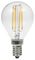 GOLF/LEDFIL/4WSESD - 4W LED Filament Golf Ball Bulb, E14, 2700K, 420lm, Dimmable