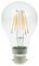 GLS/FILDIM/4W/BC - 4W LED Filament GLS Bulb, BC/B22, 2700K, 360lm, Dimmable