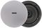 PLS00555 - 6.5" 100V Line Coaxial Ceiling Speaker with Magnetic Grille, 20W