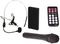 PORT15UHF-BT - 15" Portable PA System with USB, VOX, Bluetooth, UHF Handheld and Headset Microphones
