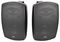 BH8-B - 8" 80W Installation Speakers IP44, 8Ohm Black (Pair)