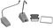 STS-K035-B - Curved Microphone (Left) Speech Transfer Complete System, Grey