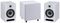 CLARITY A6-W - 6.5" Bi-amplified Active Studio Monitor 90W, White"