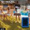 MPA-2400BLU - Rechargeable Weather Resistant Trolley Speaker, Blue