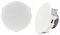 SL4 - Pair of 4" Slimline Ceiling Speakers, 8 Ohm, 20W RMS