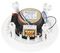 CS-5W - 5" Full Range Flush Mount Ceiling Speaker, 100V, 5W RMS, White