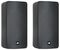 ODP-206TB - Pair of 6" Installation Wall Speakers, IP65, 100V, 80W RMS, Black