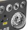 LIGHTSHOW 6FX - 6 in 1 LED Light Effect, Strobe, UV Crystal Ball, Laser, LED Wash and Gobos