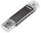 00114872 - Laeta Twin USB 2.0 / Micro USB Flash Drive, 128GB 10MB/s