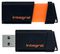 INFD32GBPULSEOR - Pulse USB 2.0 Flash Drive, 32GB Orange