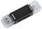 00181056 - USB 2.0 OTG SD/ MicroSD Card Reader, for Smartphone / Tablet, Black