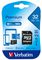 44083 - Premium U1 MicroSDHC Memory Card & SD Adaptor, 32GB
