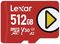 LMSPLAY512G-BNNNG - 512GB Play MicroSDXC Card, Class 10 UHS-I U3 150MB/s