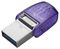 DTDUO3CG3/128GB - DataTraveler microDuo 3C Dual Interface USB Flash Drive, 128GB