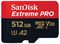 SDSQXCD-512G-GN6MA - Extreme Pro MicroSDXC Class 10 A2 U3 V30 Memory Card, 512GB 200MB/s 140MB/s