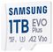 MB-MC1T0SA/EU - 1TB EVO Plus MicroSDXC Card with SD Adaptor, Class 10 UHS-I U3 160MB/s