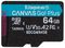 SDCG4/64GB - 64GB Canvas Go! Plus MicroSDXC Memory Card, Class 10 A2 UHS-I U3 V30 200MB/s Read