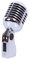 PLS00093 - Retro 50's Style Chrome Microphone, Dynamic Cardioid