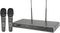 NU2-H863.8.864.8 - Dual UHF Wireless Handheld Microphone System, 863.8MHz + 864.8MHz