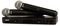 BLX288UK/SM58-K3E - Dual Wireless System with 2x Cardioid Dynamic Vocal Mics