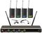 NU4-N - Quad UHF Beltpack/Lavalier Mics Wireless System