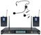 DTM700BP - Dual UHF Beltpack Microphone Wireless System, MIC72AV2