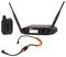 GLXD14+UK/SM31-Z4 - Dual Band Digital Wireless BodyPack System with Fitness Earset Headworn Cardioid Condenser Microphone - GLX-D+
