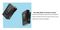 VOCAL X V1 - Ultra Compact 2.4GHz Dual Channel Wireless Microphone Kit, 1x Transmitter and 1x Receiver