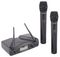 WM700DMA - Dual Channel PLL UHF Wireless Handheld Microphone System