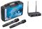 WF-D290HH MKII-A2 - UHF Dual Digital Wireless Microphone System - 606MHz to 613.5MHz