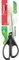 468110 - 21cm Essentials Asymmetrical Scissors - Black Handles