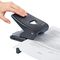 PF800AB1 - 835 Black Metal 2 Hole Punch - 40 Sheet Capacity