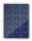 1902556 - Premium Plus Blue Felt Lockable Notice Board 9xA4