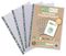 ECO108 - A4 Reinforced Multi Punched Pockets 90 Micron, 50 Pack