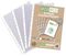 ECO129 - A4 Multi Punched Pockets 45 Micron, 200 Pack