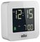 BC08W - BC08 Digital Travel Alarm Clock, White