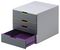 760427 - VARICOLOR Four Drawer Desktop Box