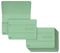 15844 - A4+ Manila Document Wallets, Green 25 Pack