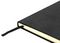197BK - A5 Casebound Executive Notebook, 160 Pages, Black