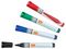 1905324 - Liquid Ink Glass Whiteboard Markers, 4 Pack Assorted Colours