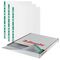 628531 - A4 Embossed Multi Punched Pockets 34 Micron, 100 Pack