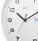21027 - Supervisor 320mm Wall Clock with Day & Date, White / Chrome