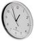 T370C - 250mm Radio Controlled Wall Clock, White / Black