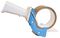 Y007TG - MouseTrap Style Short Handle Hand Tape Dispenser, Blue