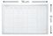 WALMWBC - Magnetic Monthly Planner Whiteboard, White