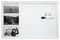 WALMBFB - Magnetic Photo Frame Whiteboard, White
