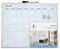 WALAWBMC - Magnetic Calendar Whiteboard, Marble