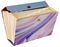 EXPCABOXPPRGHB - A4 19 Pocket Expanding File, Purple