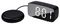 2300 - Big Digit Alarm Clock with Vibration Pad, Black
