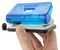 1719 - Bug Mini Stapler Punch and Staples Set, Transparent Blue